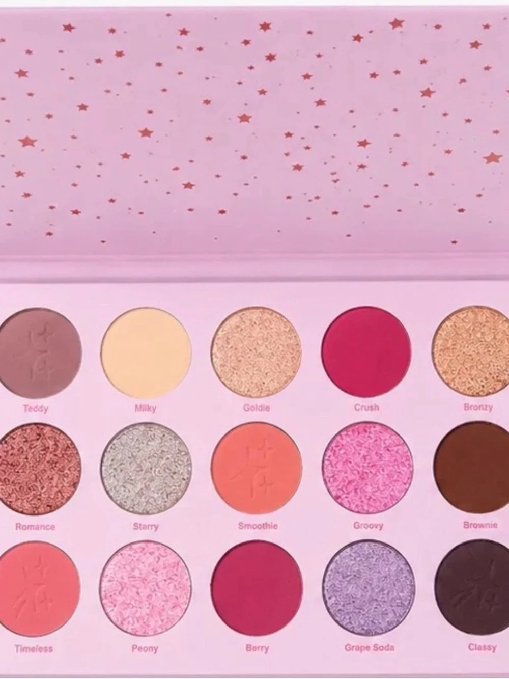 MOONSLICE Beauty 15 Pan Eyeshadow Palette Pink Shimmer NIB Makeup Beauty